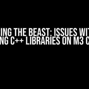 Conquering the Beast: Issues With Clang Locating C++ Libraries on M3 Chipset