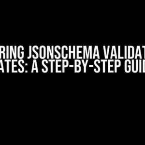 Mastering JsonSchema Validation on Dates: A Step-by-Step Guide